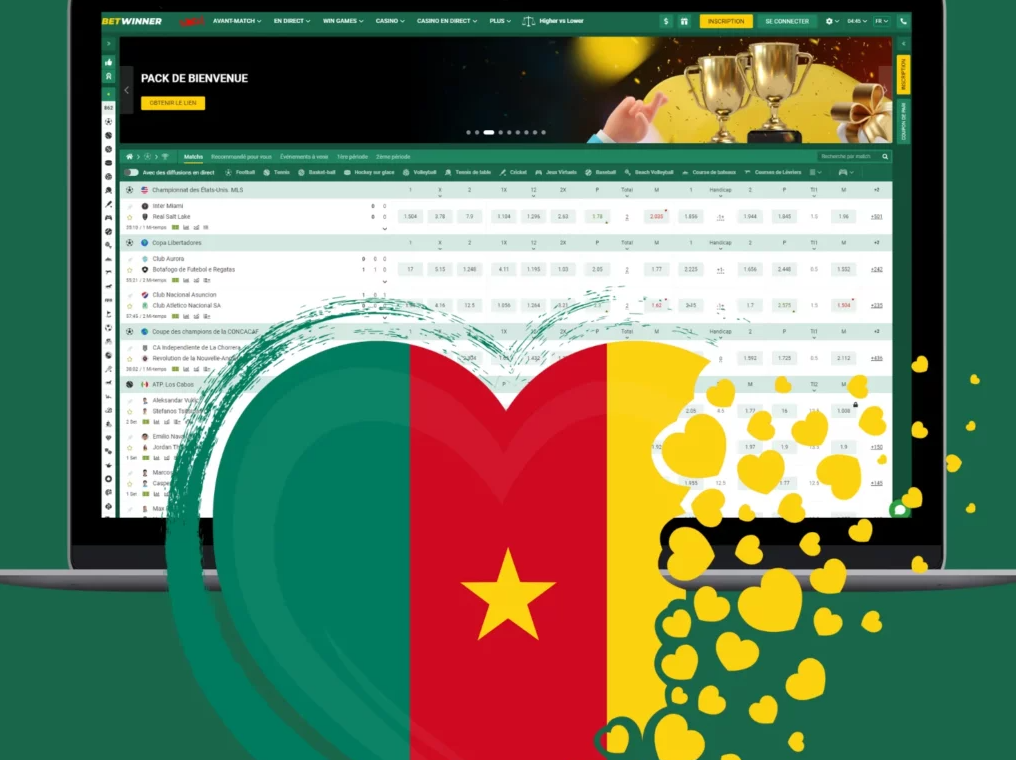Découvrez la Plateforme de Paris Betwinner Betting Platform 9